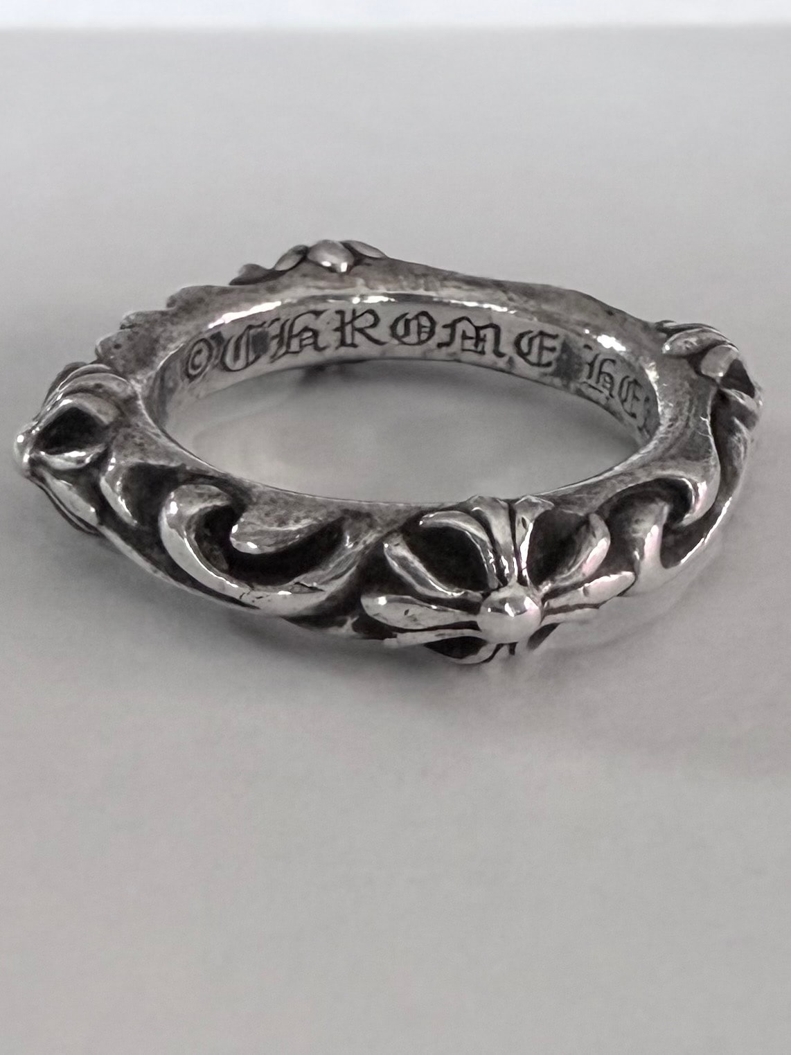 Chrome Hearts SBT Band Ring "Silver"