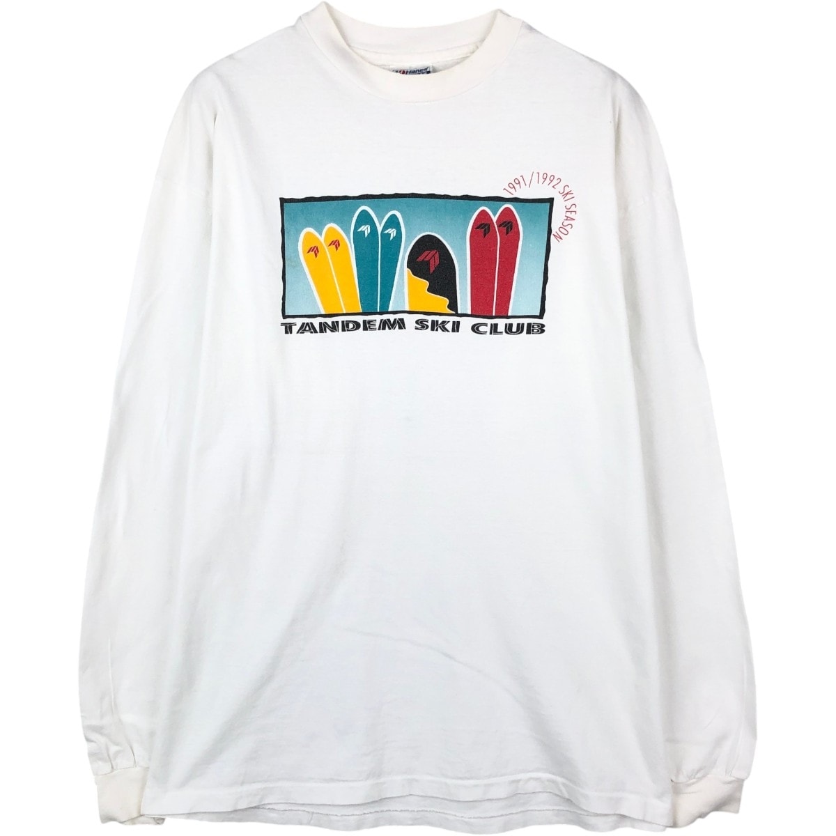 古着 90年代 ヘインズ Hanes BEEFY-T ロングTシャツ ロンT USA製 メンズXL相当 ヴィンテージ/eaa671422