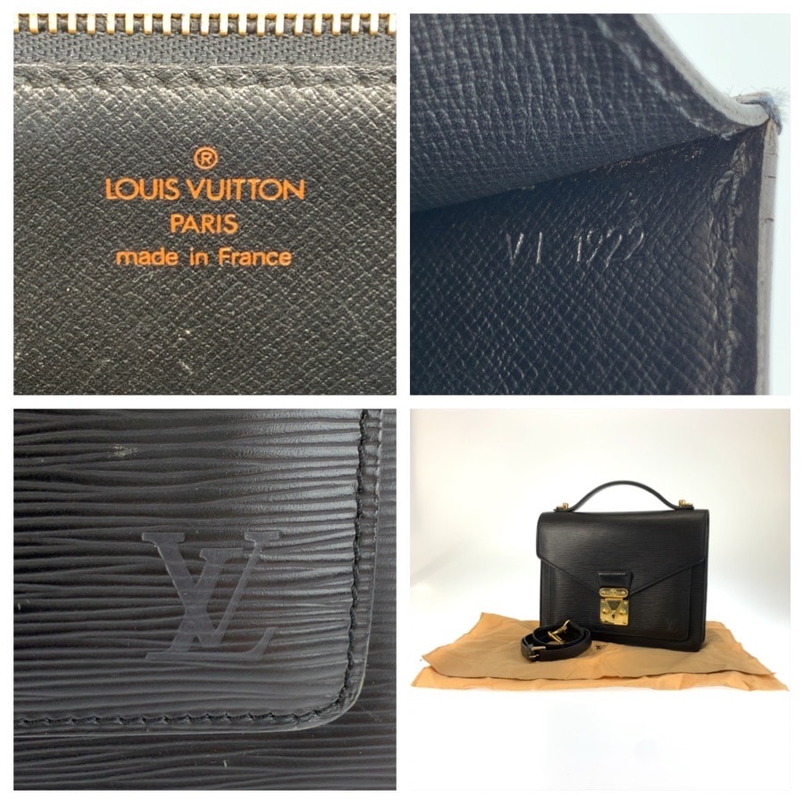 C (やや傷や汚れあり)】LOUIS VUITTON ルイヴィトン エピ モンソー