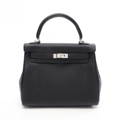 エルメス HERMES ケリー25 2WAY ハンドバッグ バッグ トゴ トゴ B刻印(2023年製造) レディース ブラック系 044624CK 【中古】