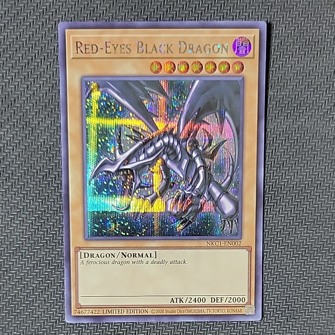 真紅眼の黒竜 SE [NKC1-EN002](遊戯王 x ナイキ エアーマックス 95 QS エアーマッスル House of Duel - 童実野町決闘遊戯館 限定プロモ) 