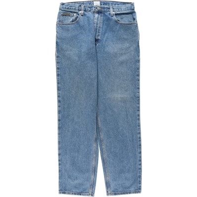 古着 90~00年代 カルバンクライン Calvin klein JEANS テーパードデニムパンツ メンズw33相当 ヴィンテージ/eaa640471
