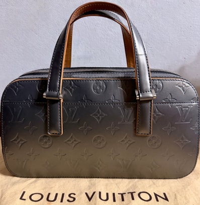 LOUIS VUITTON シェルトン M55172 モノグラムマット ノワール ハンドバッグ