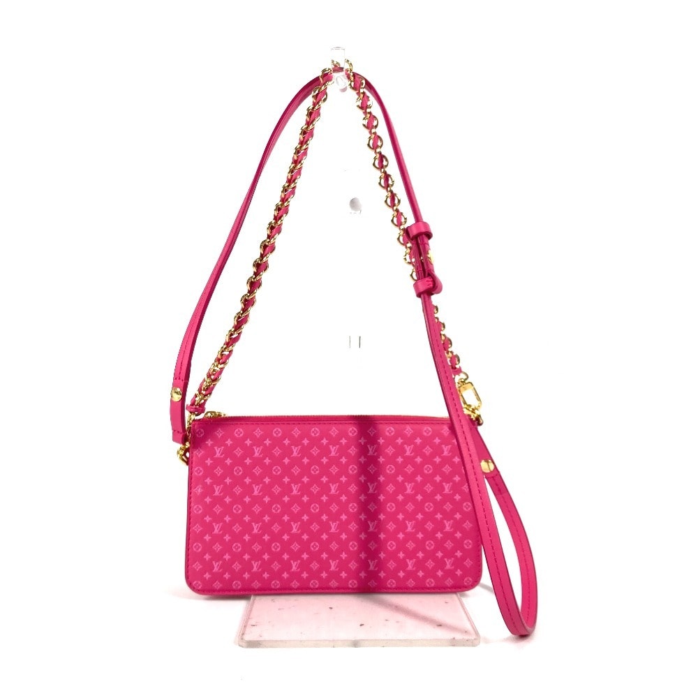 ルイヴィトン LOUIS VUITTON ポシェット レキシントン M82232 モノグラム パターン カバン 3WAYバッグ クラッチバッグ ショルダーバッグ カーフスキン ピンク 未使用