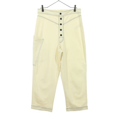 ZARA ザラ ロングパンツ M アイボリー