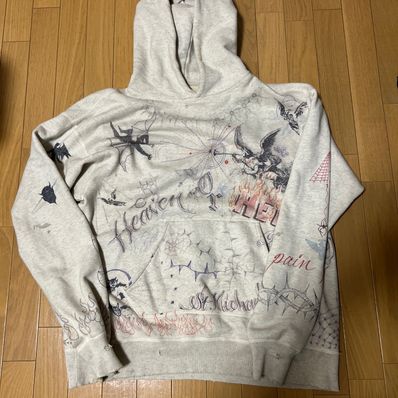 SAINT Mxxxxxx x Dr.Woo HOODIE "Grey"