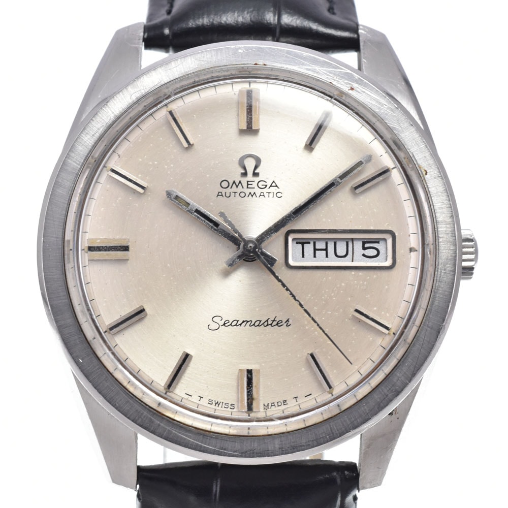 オメガ OMEGA Ref.166.032 ヴィンテージ シーマスター Cal.752 シルバー 自動巻き メンズ 腕時計 R#148357