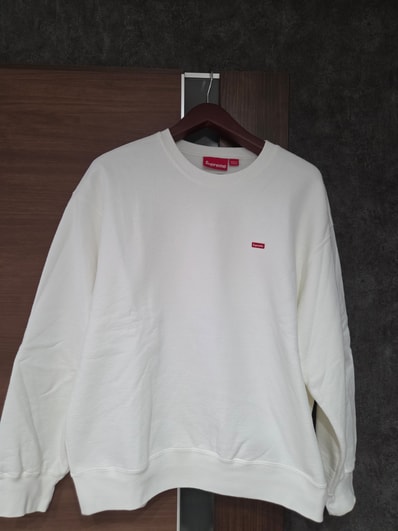Supreme Small Box Crewneck "White"