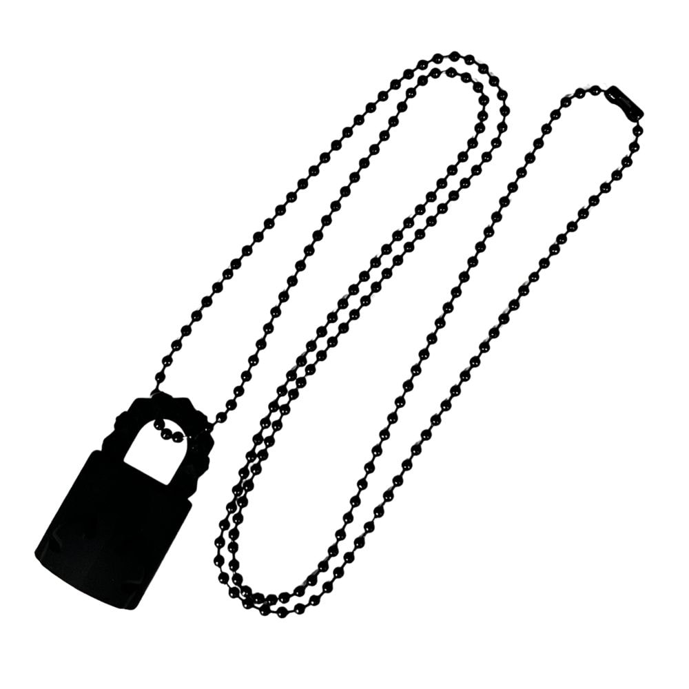 CHROME HEARTS クロムハーツ PADLOCK パドロック 南京錠 シリコン ラバー ネックレス 40751