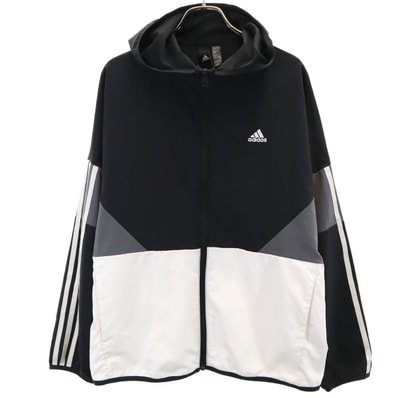 adidas アディダス トレーニング ジップパーカー XL ブラック