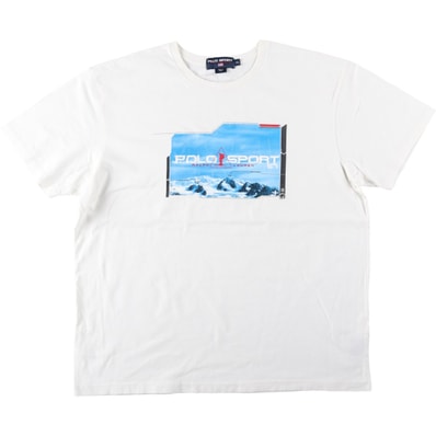 古着 ラルフローレン Ralph Lauren POLO SPORT ポロスポーツ 半袖 ワンポイントロゴTシャツ メンズXL相当/eaa645082