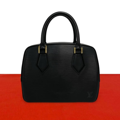 LOUIS VUITTON ルイヴィトン サブロン エピ レザー ハンドバッグ ブラック
23468