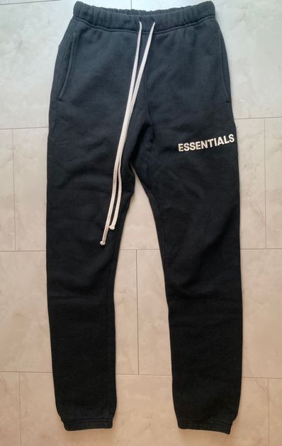 FEAR OF GOD Essentials Graphic Sweatpants "Black"