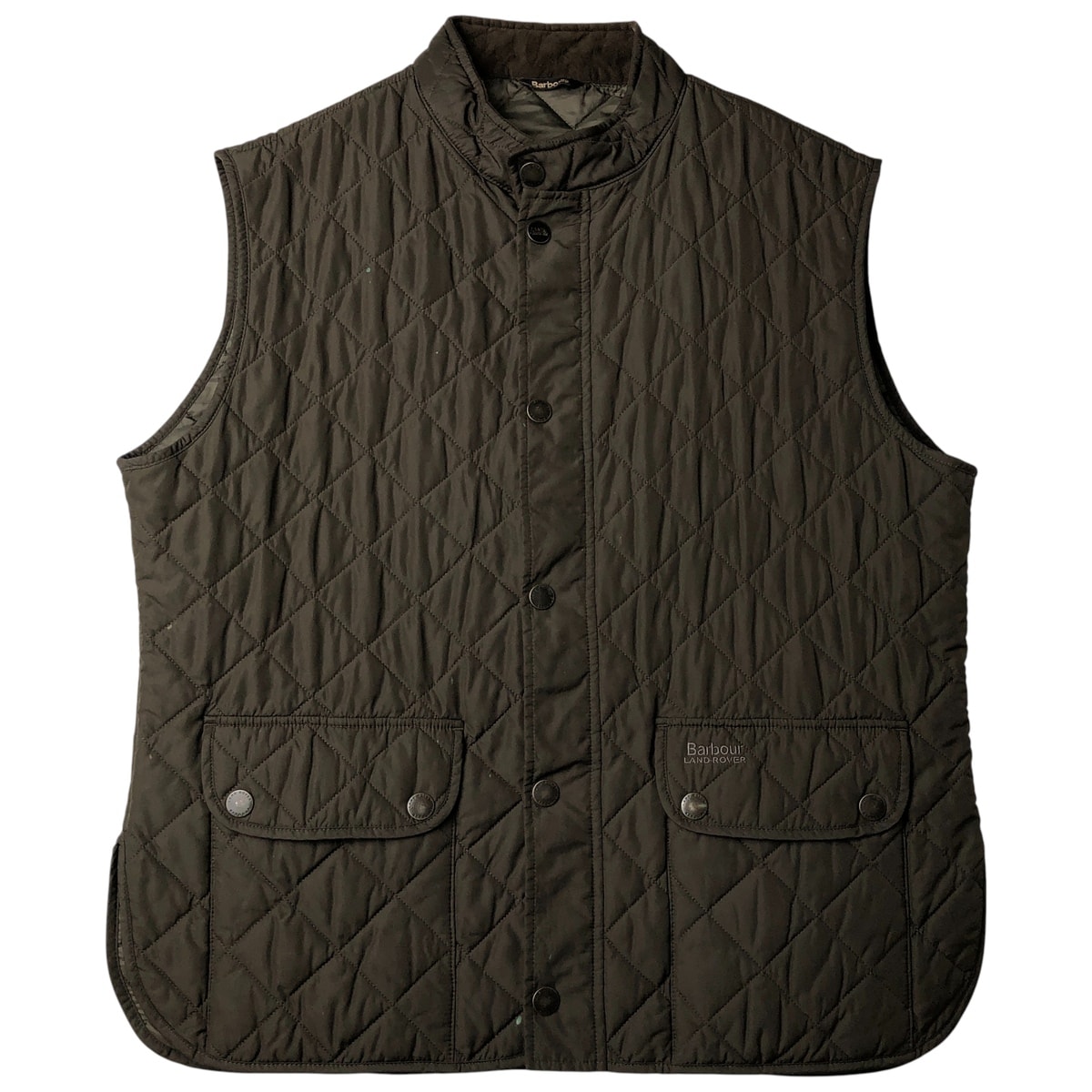 古着 バブアー Barbour LAND ROVER ランドローバー 中綿入り キルティングベスト メンズXXL相当/eaa611750