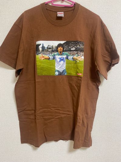 Supreme Maradona Tee "Brown"