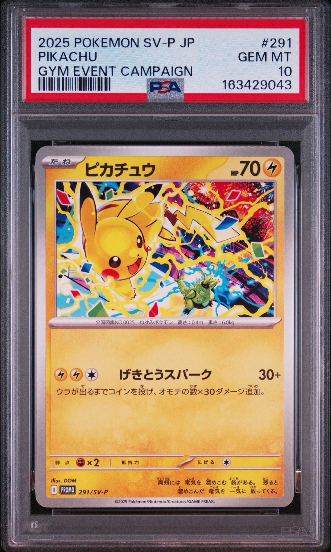 ピカチュウ P [SV-P 291](プロモーションカード「SV-P」)通販・買取