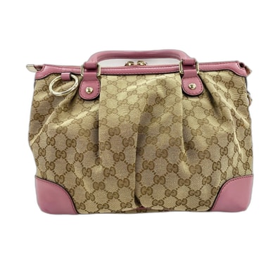 グッチ GUCCI GGキャンバス 2WAYスーキー トートバッグ【中古】