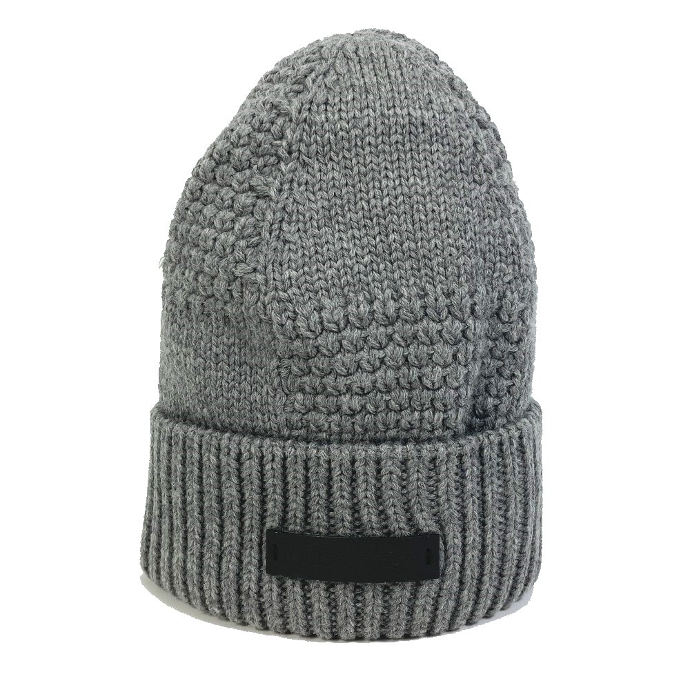 ルイヴィトン LOUIS VUITTON ダミエ ボネ ヘルシンキ M74404 ビーニー ニットキャップ 帽子 ニット帽 ウール グレー