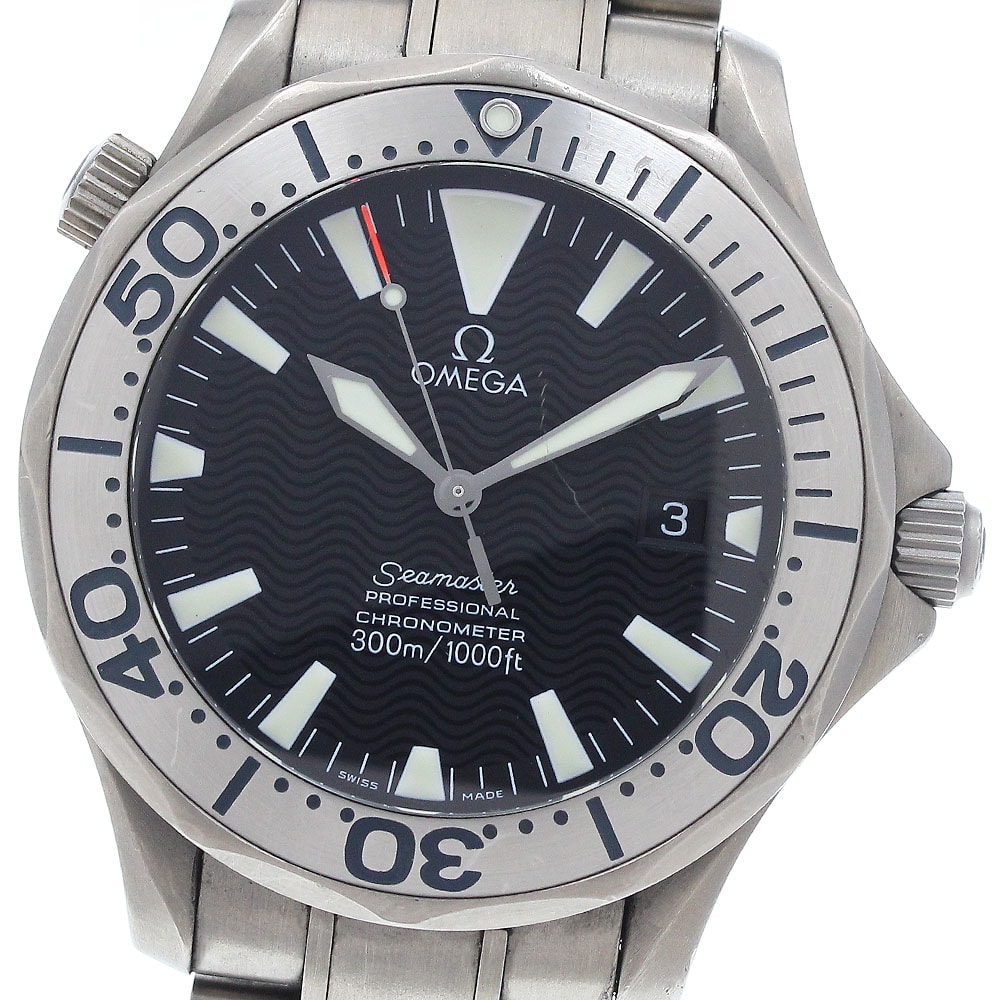 オメガ シーマスター300 デイト 2231.50 メンズ 【中古】
