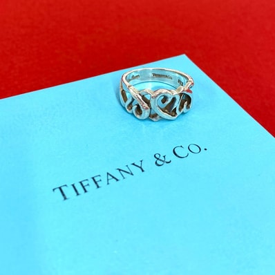 TIFFANY&Co. ティファニー ラビング ハート リング シルバー925 リング・指輪 10号 シルバー
21396