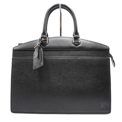 LOUIS VUITTON(ルイヴィトン)リヴィエラ ヴィンテージ ハンドバッグ エピ ノワール ブラック レザー ゴールド金具 レディース【中古】