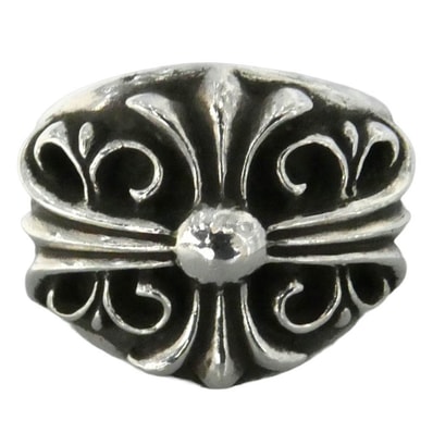CHROME HEARTS クロムハーツ(原本無) KEEPER RING キーパー リング シルバー系 25号【中古】