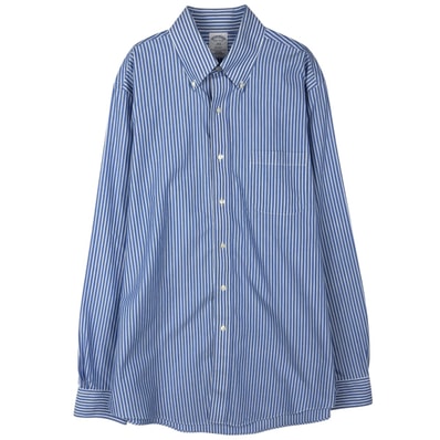 古着 ブルックスブラザーズ Brooks Brothers 1818 REGENT 長袖 ボタンダウンストライプシャツ メンズM相当/eaa646568