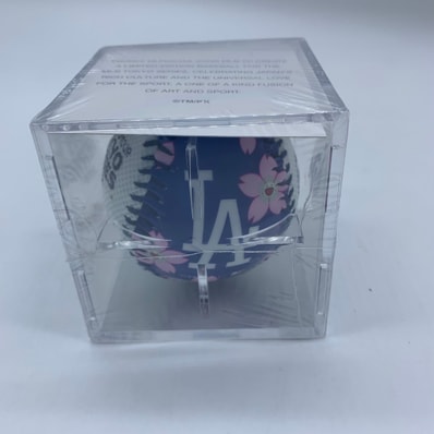 Takashi Murakami x MLB World Tour Tokyo Series 2025 Rawlings Dodgers Baseball "Blue"