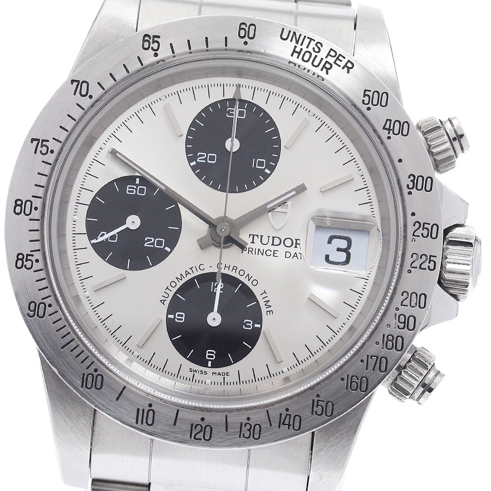 ☆良品 チュードル クロノタイム デイト 79180 メンズ 【中古】