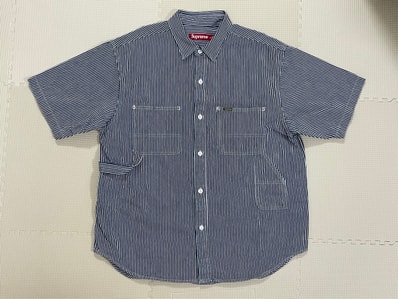 Supreme Loose Fit S/S Denim Painter Shirt "Stripe"