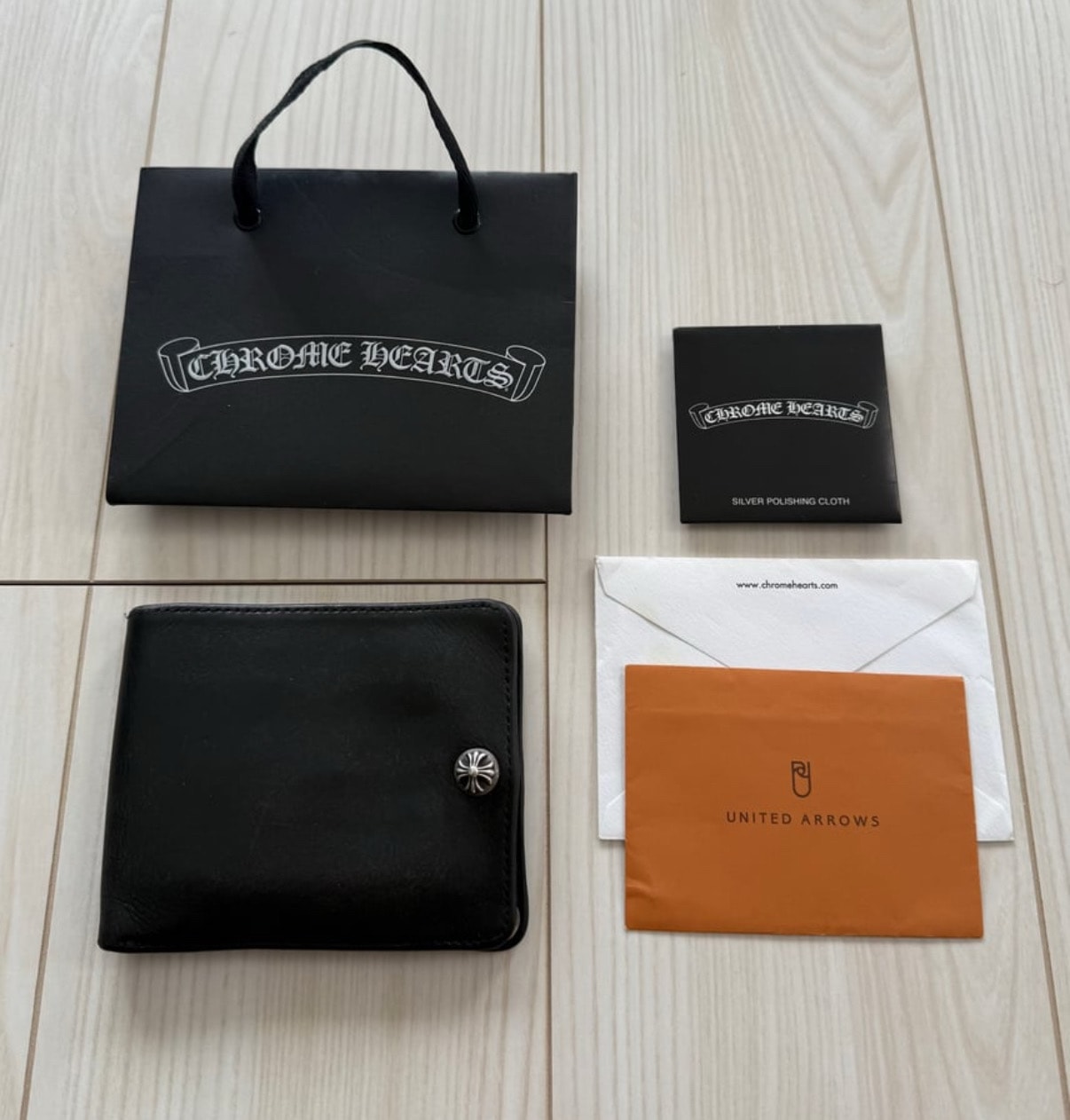 /CHROME HEARTS 1SNAP ウォレット クロムハーツ ワンスナップウォレット 財布