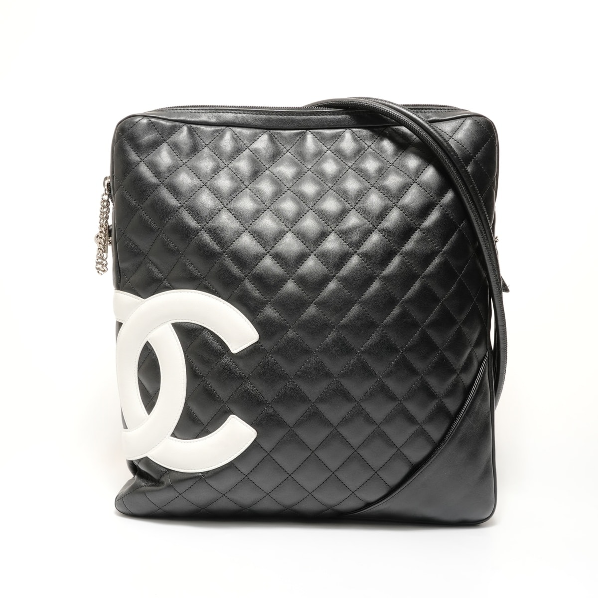 シャネル CHANEL 9番台 カンボンライン ココマーク ショルダーバッグ【中古】