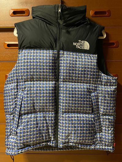 Supreme x The North Face Studded Nuptse Vest "Royal"