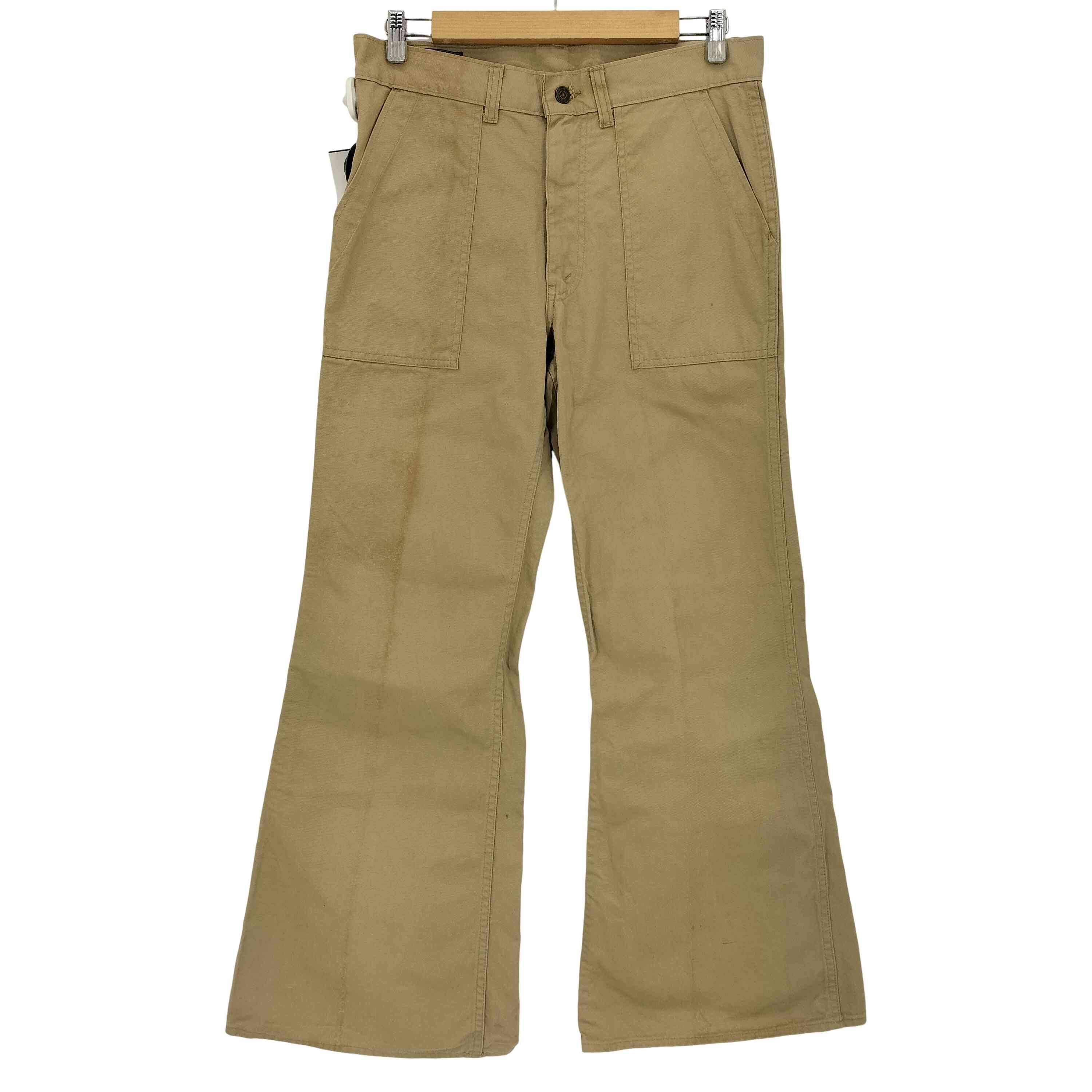 Fresh Produce 70s 42TALONジップ ボタン裏1刻印 ベイカー ベルボトム【1141060800229】