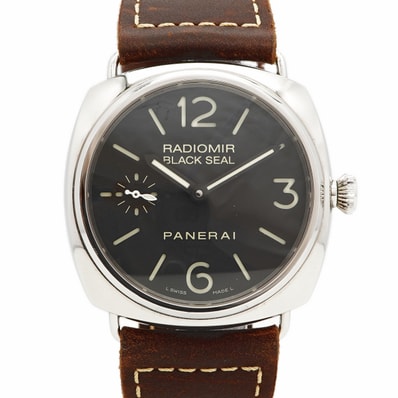 【6wdc0266】オフィチーネパネライ ラジオミール PAM00183 黒文字盤【中古】腕時計 メンズ