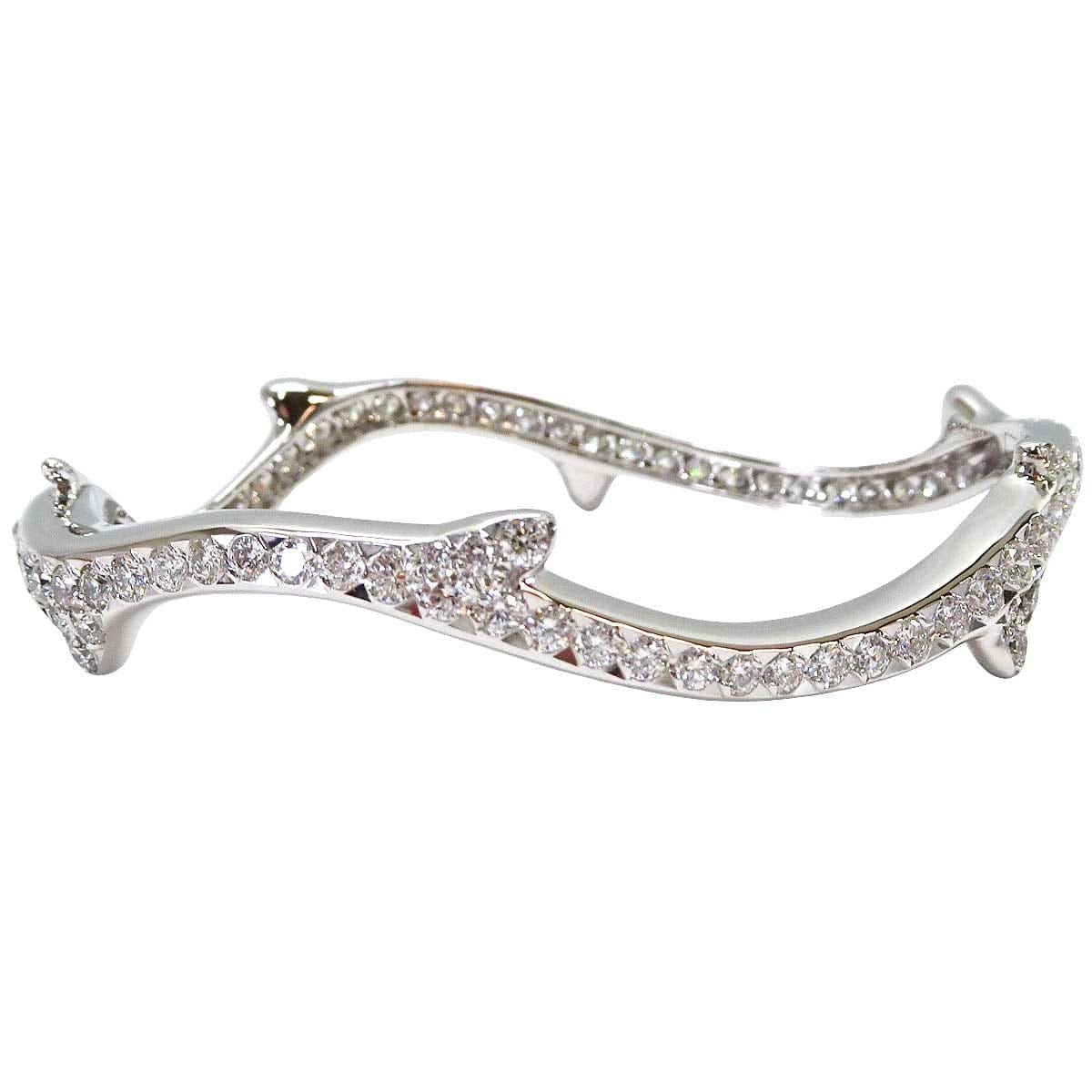 Dior ディオール ブレスレット ボワドゥローズ シルバー K18ホワイトゴールド/ダイヤモンド #15.5 JBDR94063 新品未使用