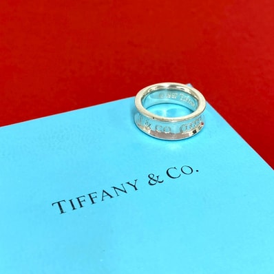 TIFFANY&Co. ティファニー ナロー リング シルバー925 リング・指輪 9.5号 シルバー
42075