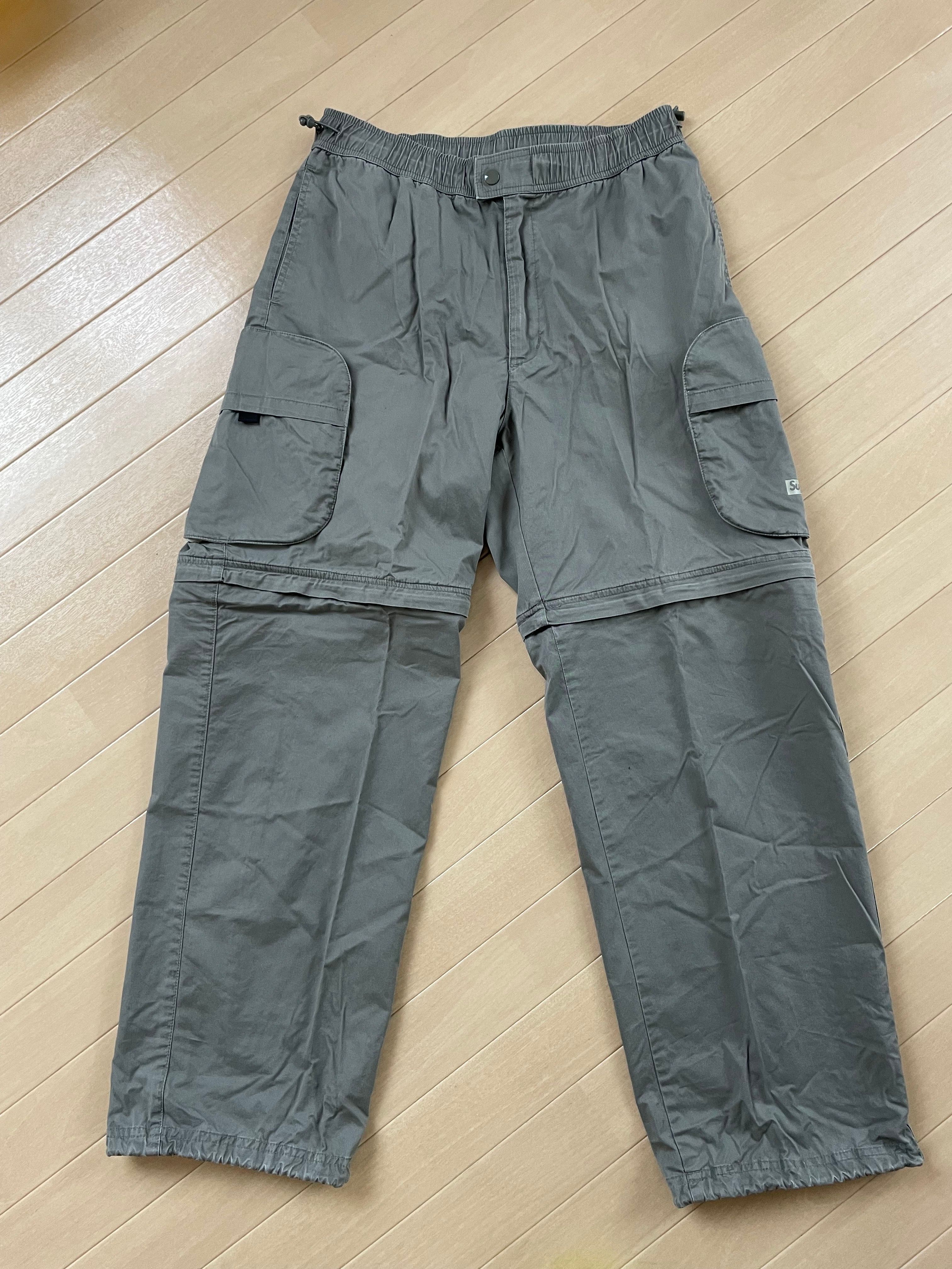 パンツ Supreme Cargo Zip-off Pants 2way XL Supreme Cargo Zip-Off Cinch Pant Grey Men's - SS22 - US
