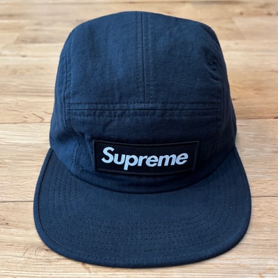 Supreme Camp Cap ブラック 黒 シュプリーム キャップ ボックスロゴ