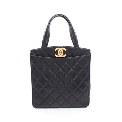 シャネル CHANEL マトラッセ トートバッグ バッグ キャビアスキン(グレインドカーフ) レディース ブラック系 【中古】