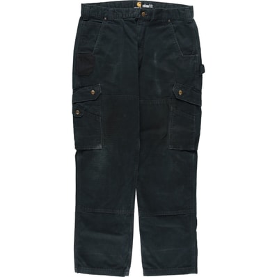 古着 カーハート Carhartt RELAXED FIT リップストップ ダブルニー ペインターパンツ メンズw37相当/eaa617448