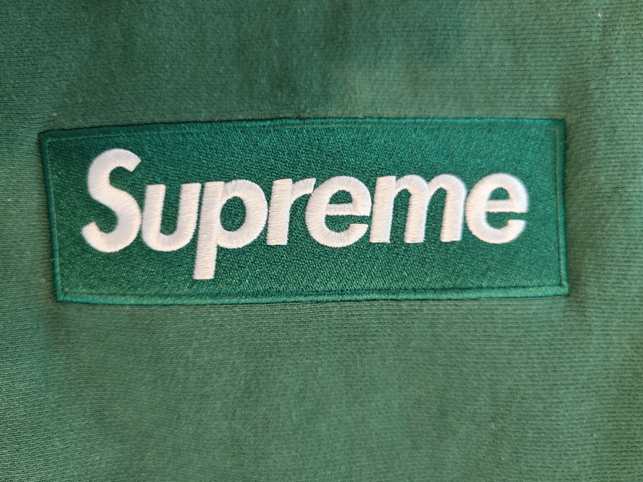 Supreme Box Logo Crewneck Sweatshirt "Green" (18FW)
