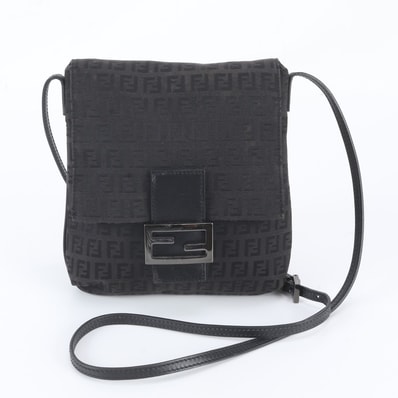 ■美品 フェンディ ズッキーノ 8BT075 ショルダーバッグ