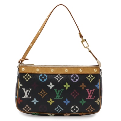 ルイ・ヴィトンポシェット アクセソワール モノグラムマルチカラー