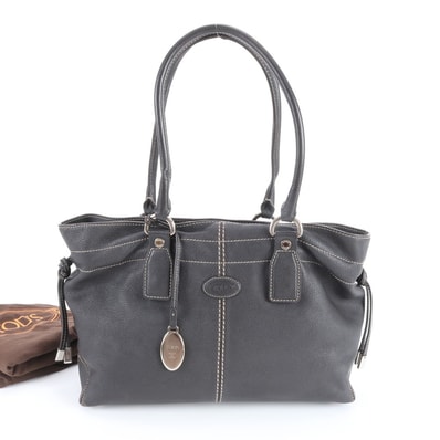 ■極美品 トッズ トート バッグ レザー