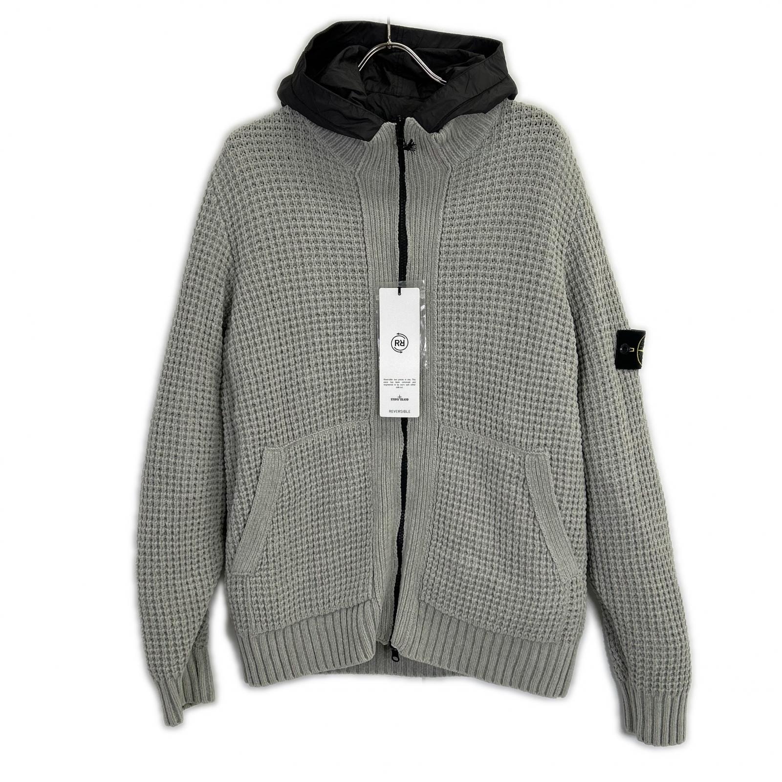 ストーンアイランド K1S155100008S00A5 Compass badge リバーシブルカーディガン L