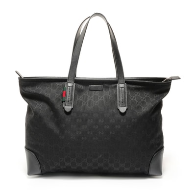 グッチ GUCCI トート GGキャンバス トートバッグ【中古】