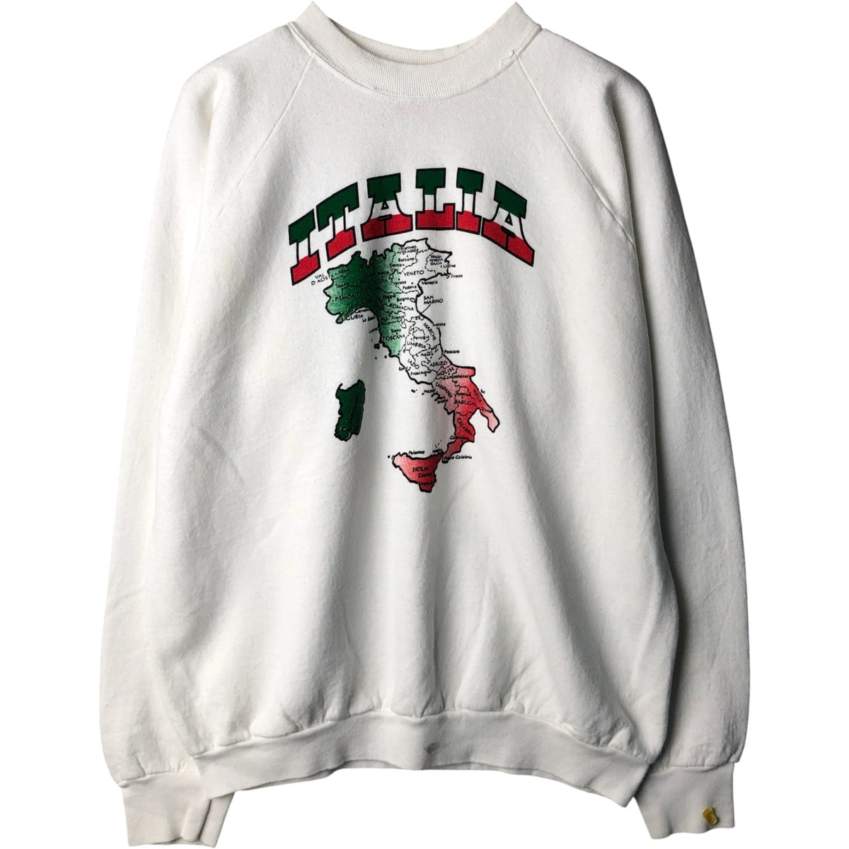 古着 90年代 フルーツオブザルーム FRUIT OF THE LOOM スーベニア プリントスウェットシャツ トレーナー USA製 メンズXL相当 ヴィンテージ/eaa593465