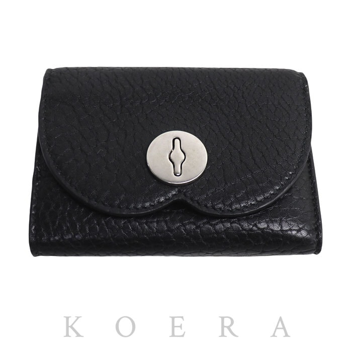 BURBERRY バーバリー チェス コンパクトウォレット 三つ折り財布 ブラック 80823231 ユニセックス【中古】【美品】