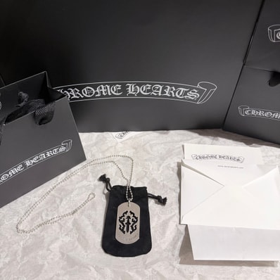 Chrome Hearts D Tag LRG Dagger "Silver"